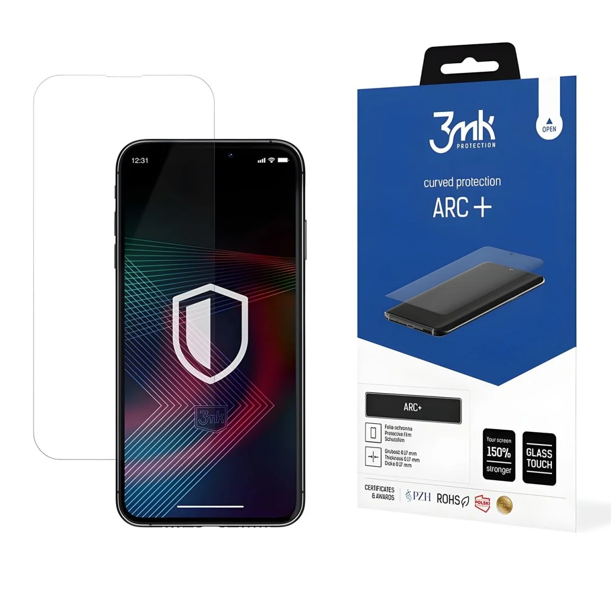 Arc+ ochranná fólia pre iPhone 14/iPhone 14 Pro 1 ks, bezpečná ochrana