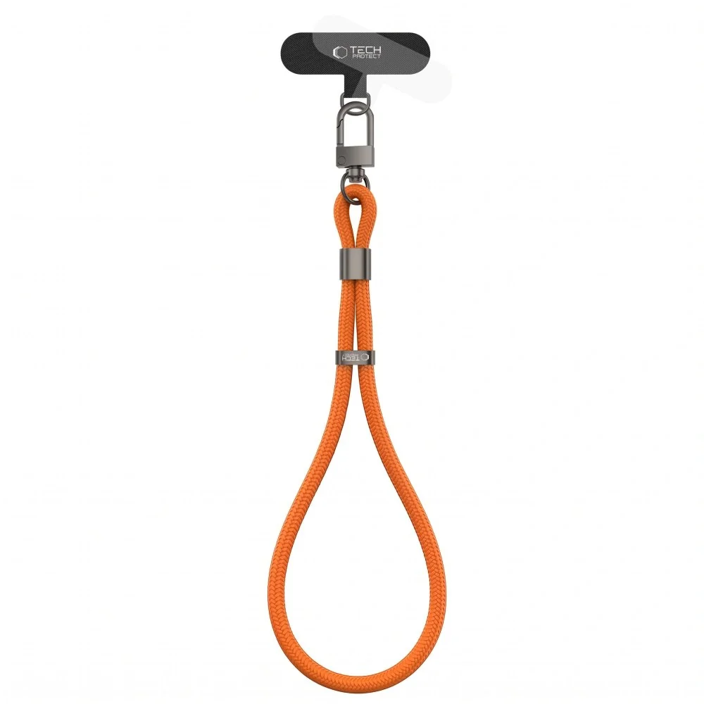 Tech-Protect Rope Wrist šnúrka na mobil, oranžová