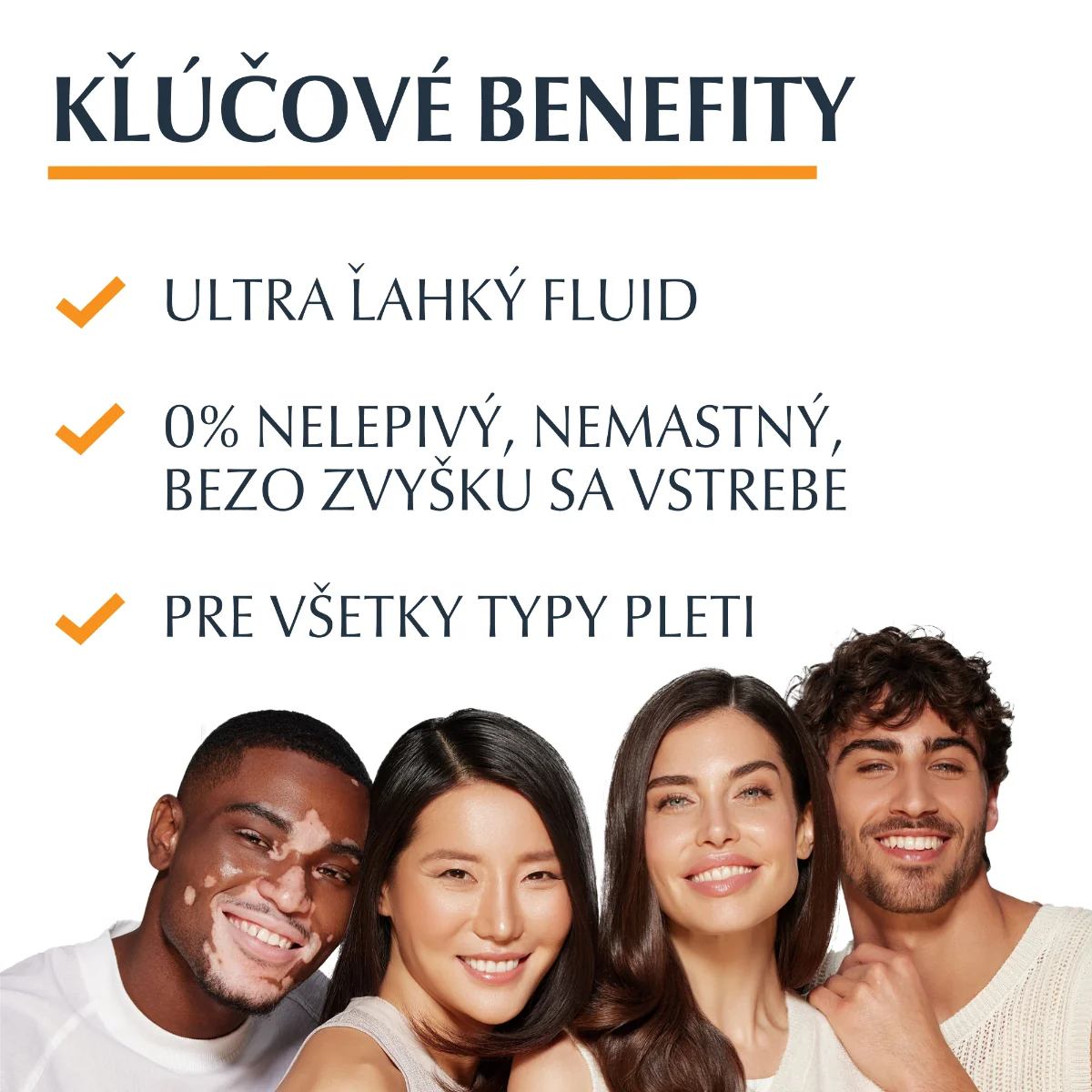 Eucerin SUN Ultra ľahký fluid na tvár HYDRO PROTECT SPF 50+ 1×50 ml, ochranná emulzia