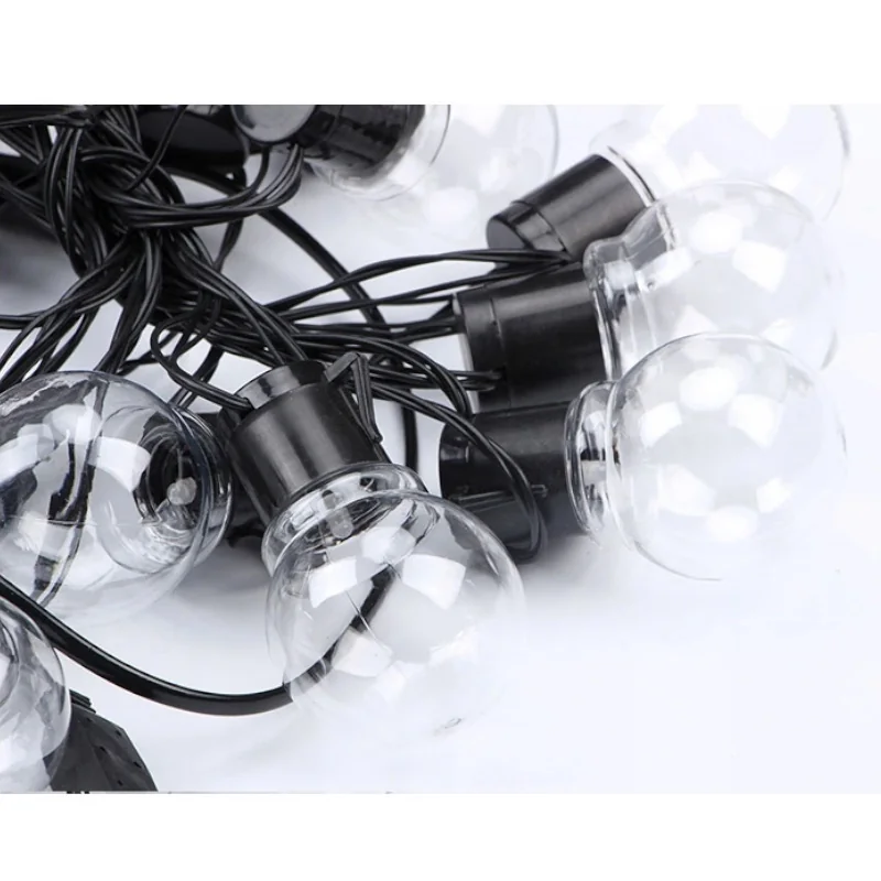 MG Solar Bulb solárna reťaz 3.5m, čierna