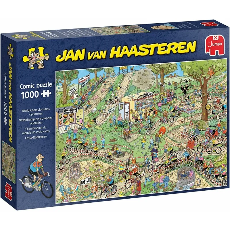 Jumbo Jan van Haasteren Puzzle - World Championships Cyclocross 1000 dielikov 