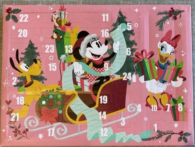 Alltoys adventný kalendár Disney Minnie 1×1 ks, adventný kalendár