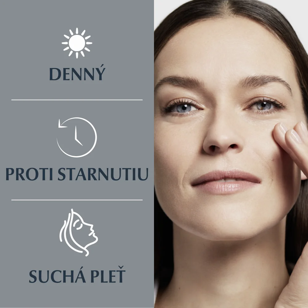 Eucerin HYALURON-FILLER + 3x EFFECT Denný krém pre suchú pleť 1×50 ml, krém pre suchú pleť