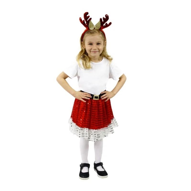 Detský kostým Vianočný tutu + čelenka , 3222687