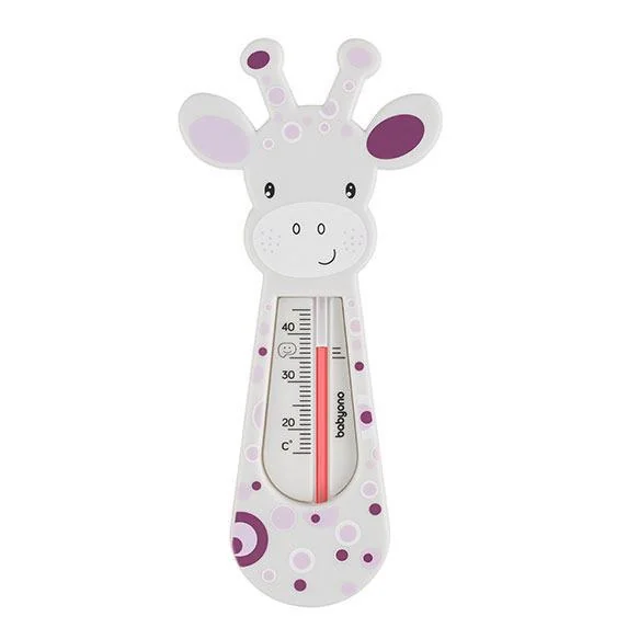 BABYONO Teplomer do vody - šedý 1×1 ks, teplomer do vody