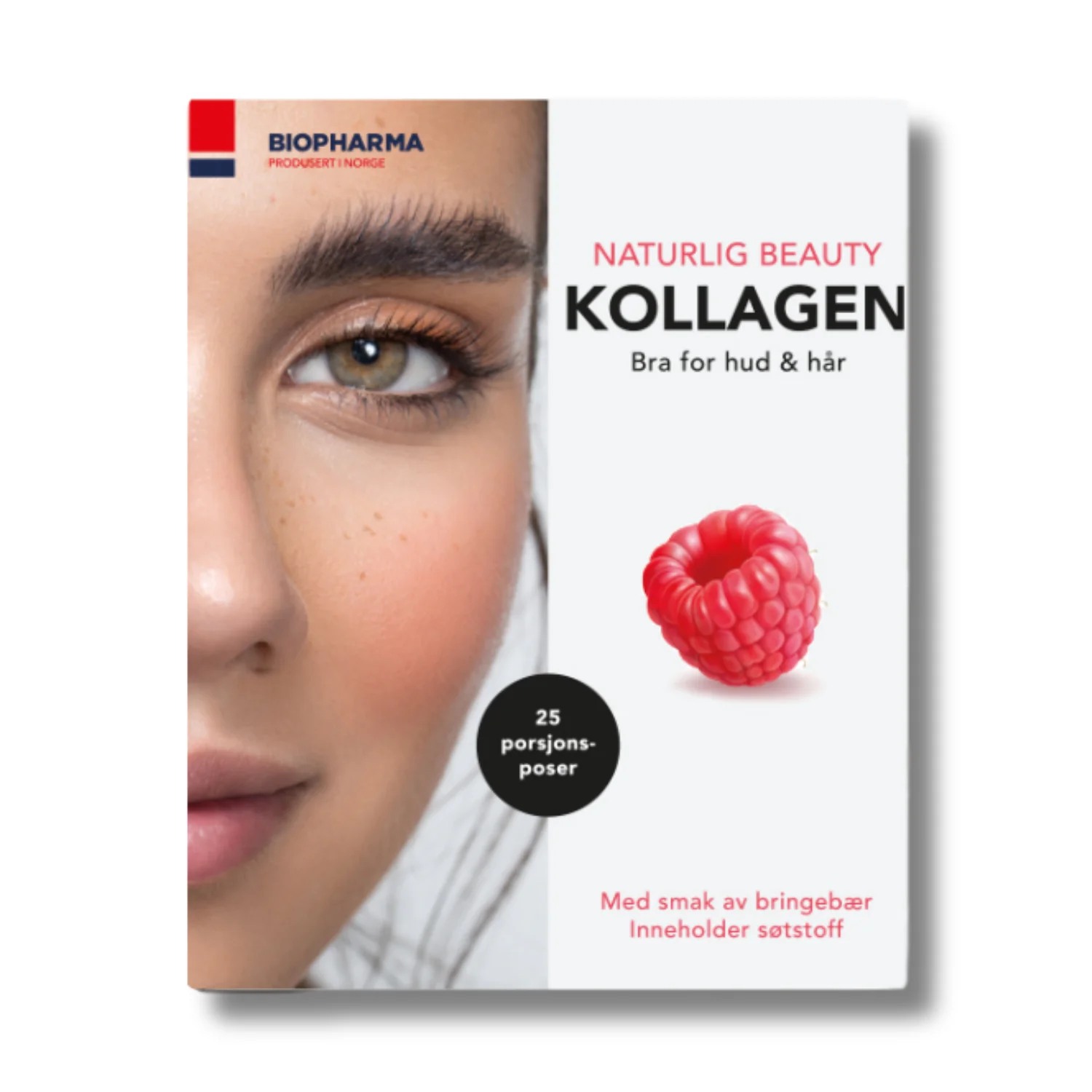 NATURLIG KOLLAGEN 125g Morský kolagén s malinovou príchuťou