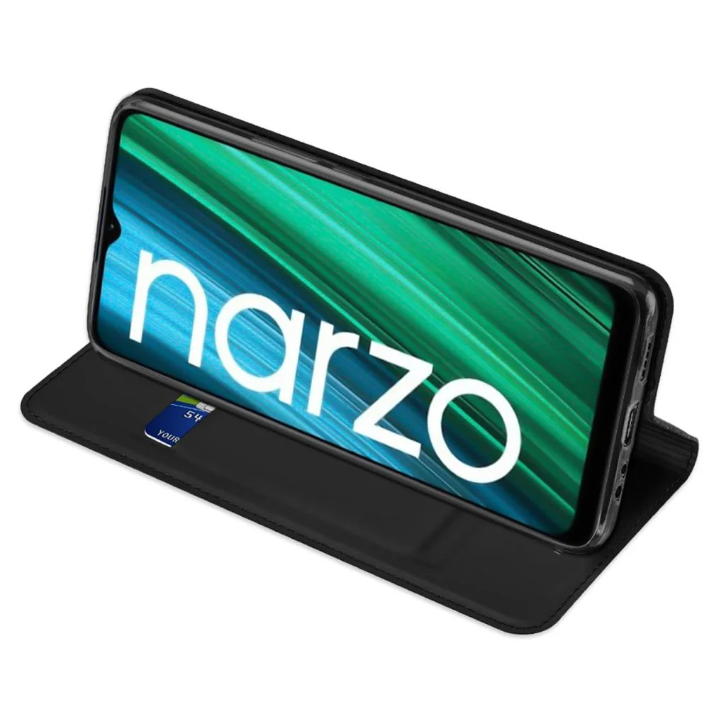 DUX DUCIS Skin Pro knižkové kožené puzdro na Realme Narzo 50A