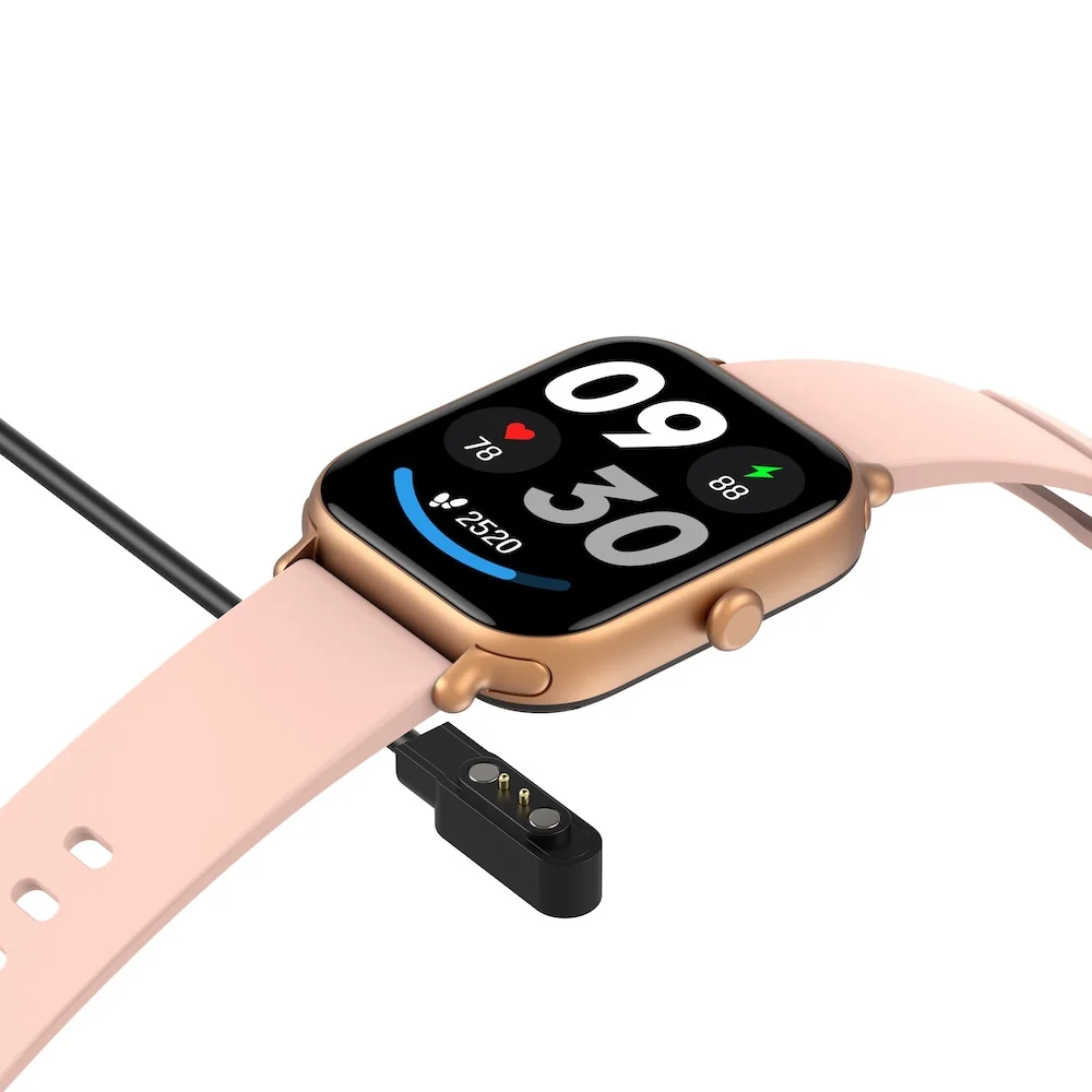 NEOGO Cloud X3 smart hodinky, ružové 