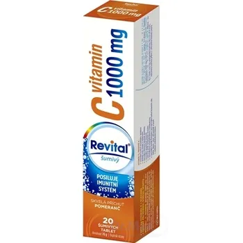 Revital vitamín C 1000 mg šumivý 1×20 tbl, vitamín C