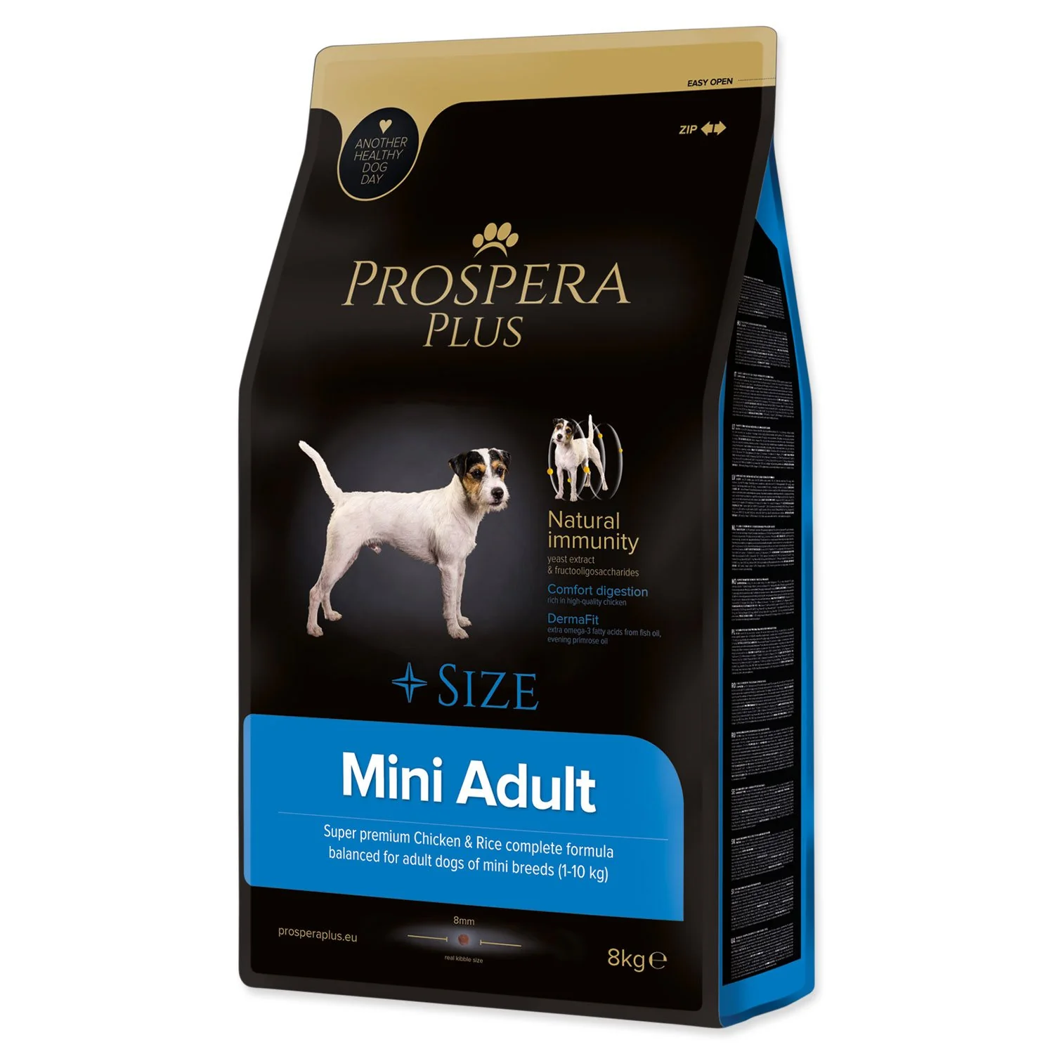 Krmivo Plus Mini Adult kura s ryžou 8kg 8kg