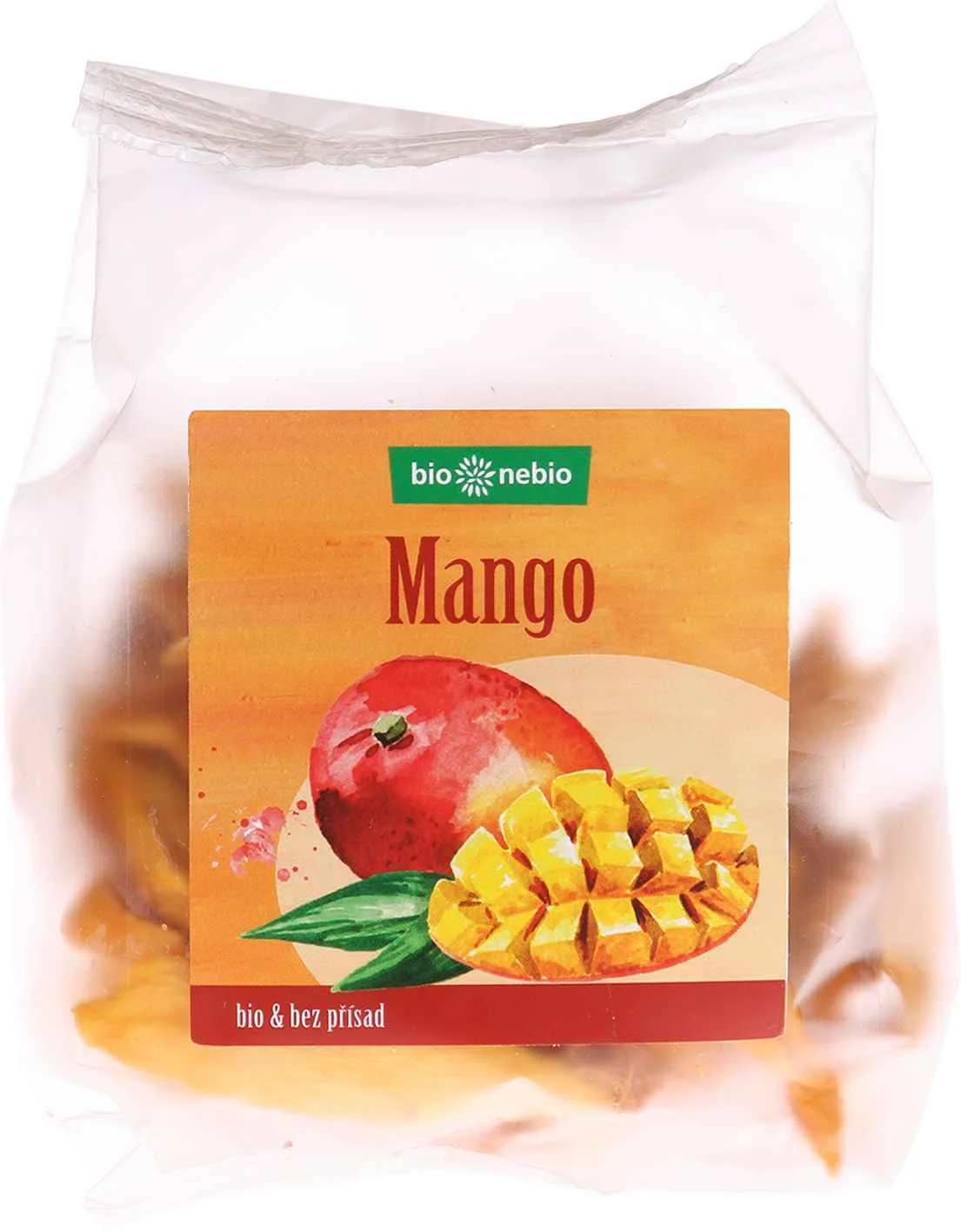 Bionebio Sušené Mango Plátky 80g 1×80 g, sušené mango plátky