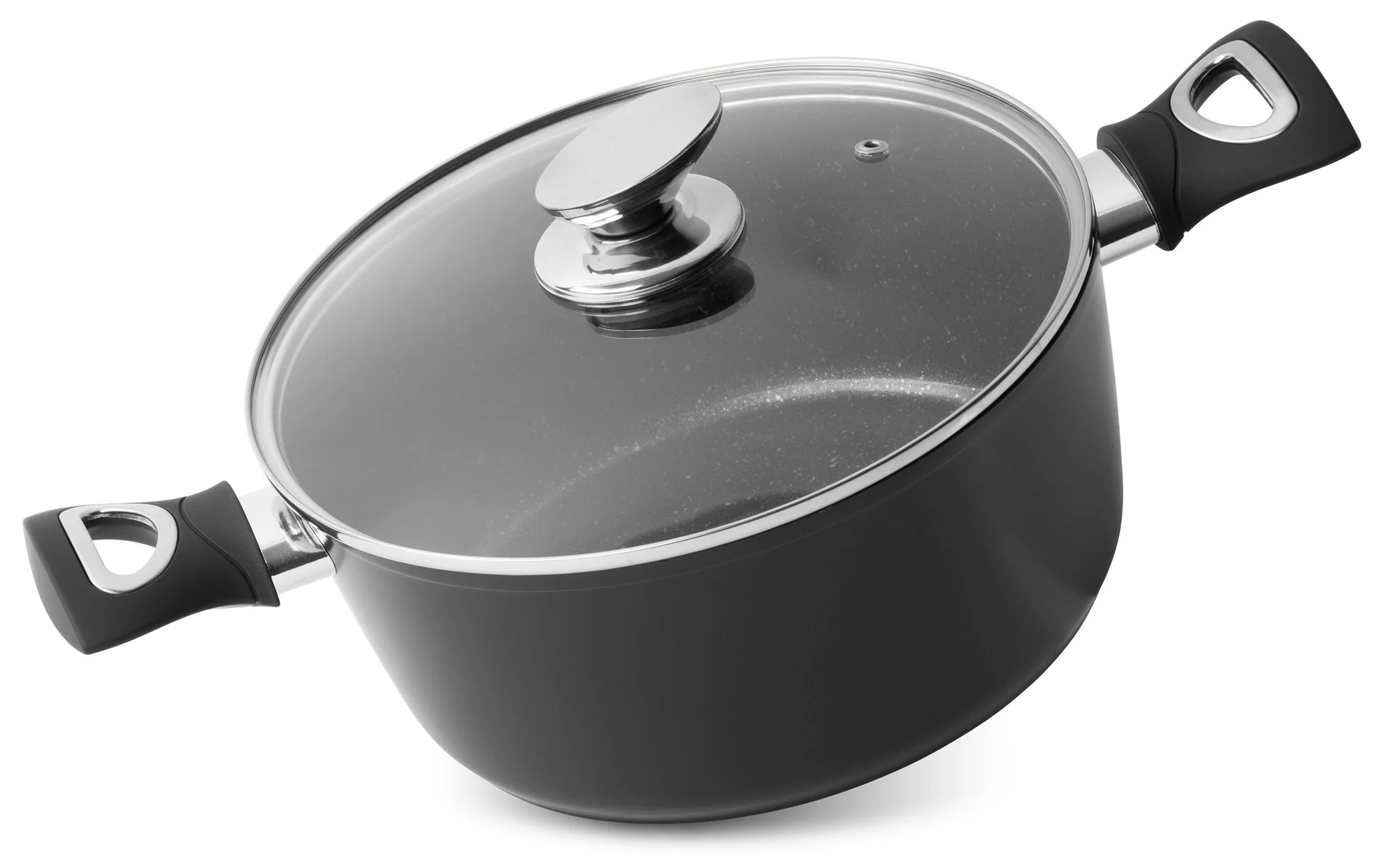 MagicHome hrniec Black Line, 1 ks 24 cm, 4000 ml (4 l), s pokrievkou