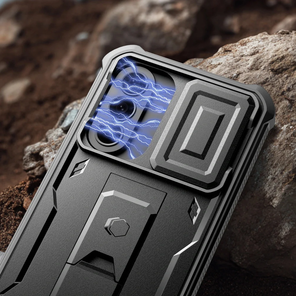 Tech-Protect Kevlar Cam kryt na Samsung Galaxy A57 5G, čierny