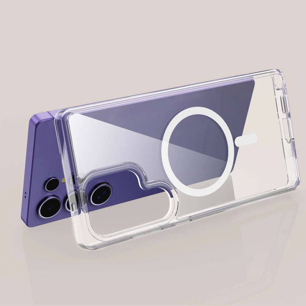Tech-Protect Flexair Hybrid MagSafe kryt na Samsung Galaxy S25 Ultra, priesvitný priesvitný