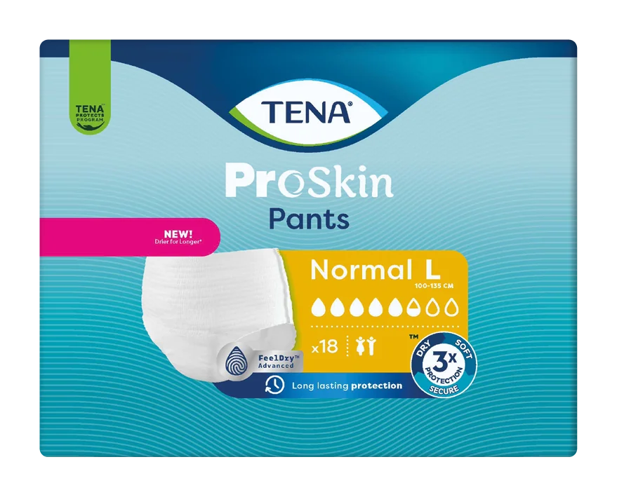 TENA Pants Normal L 1×18 ks, naťahovacie nohavičky