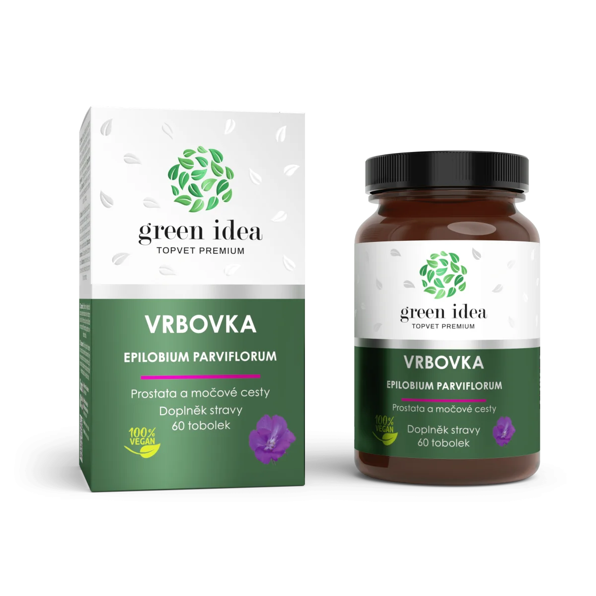 Vŕbovka - bylinný extrakt - 60 kapsúl - Green idea