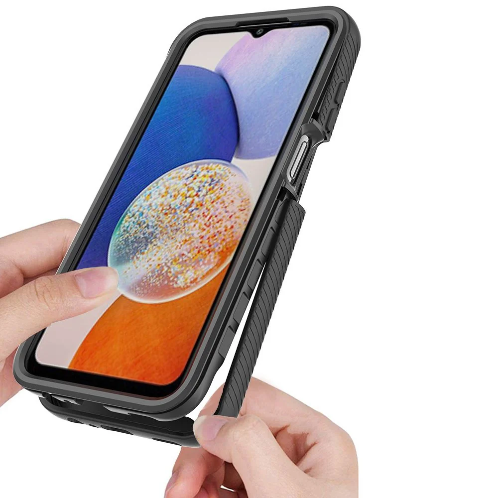Tech-Protect Defense 360 kryt na Samsung Galaxy A15 4G / 5G, čierny