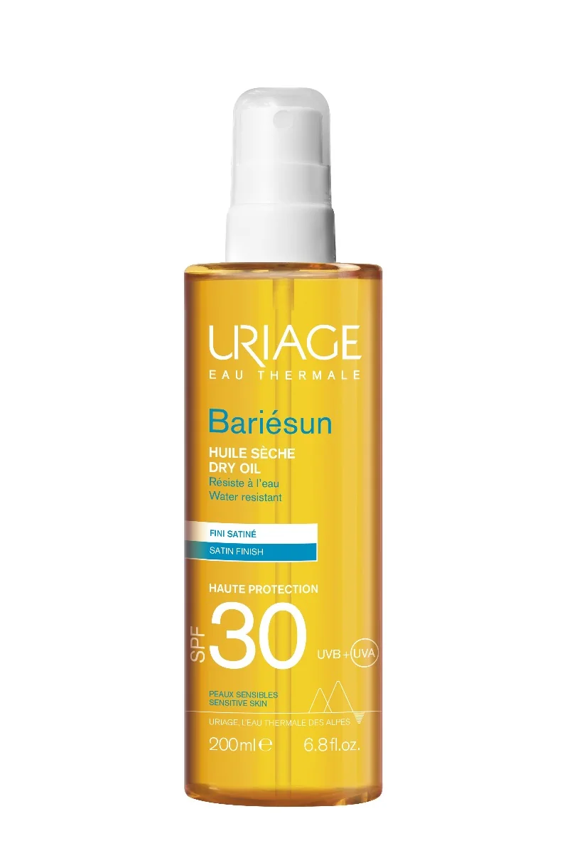URIAGE BARIÉSUN Dry Oil SPF30, 200ml 1×200 ml, suchý olej na opaľovanie SPF30