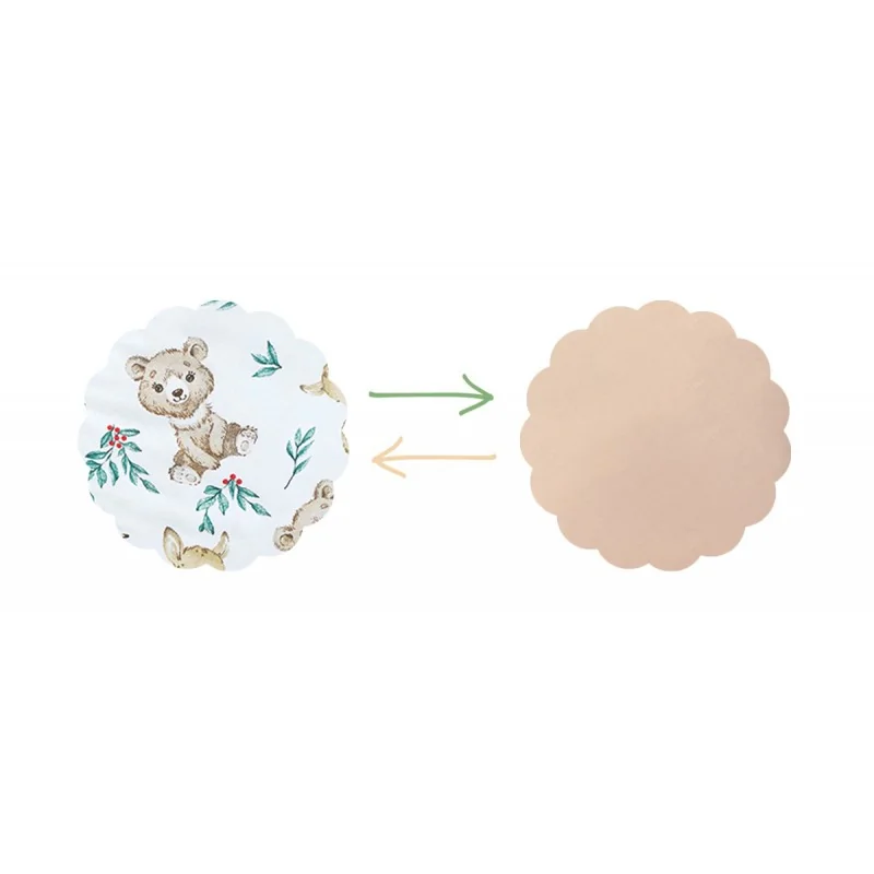Komplet 2d gf 120x90 little bear cappucino