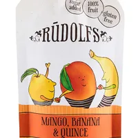 Rudolfs BIO kapsička Mango, banán a dule