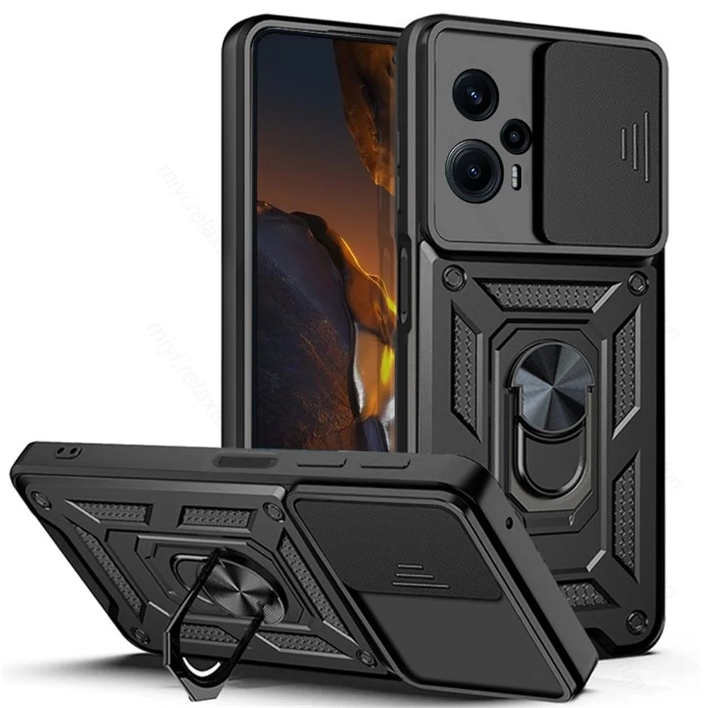 Tech-Protect Camshield kryt na Xiaomi Poco F5 čierny