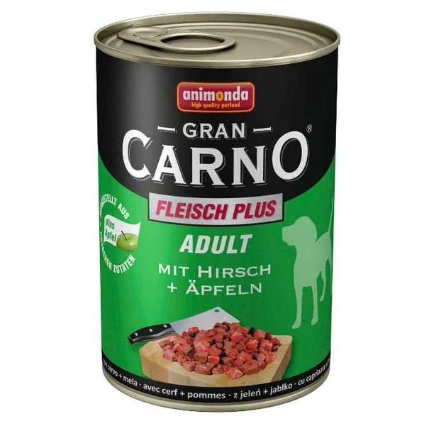 Animonda Grancarno Konzerva - Jelen+Jabl 800g 1×800 g, psia konzerva