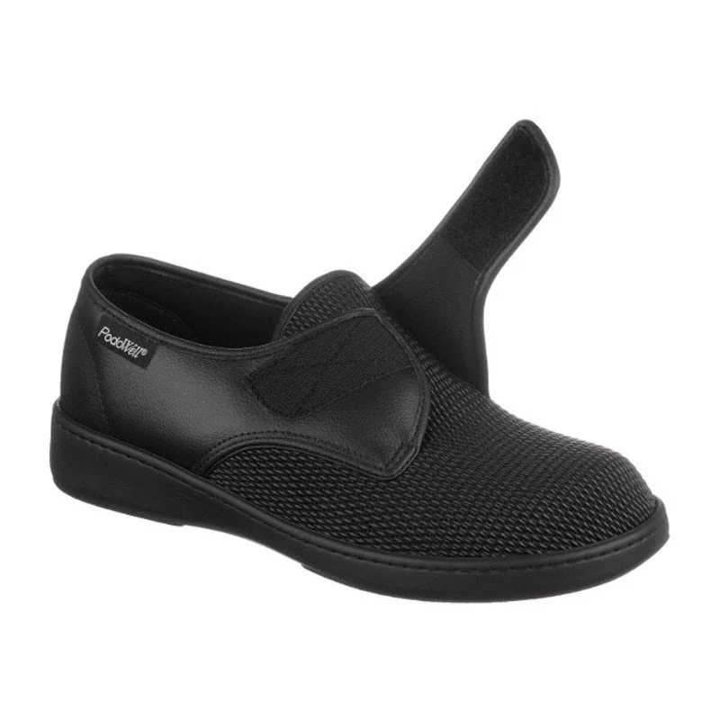 Halluxová obuv ALVINE s elastickou špičkou unisex, čierna, veľkosť: 47