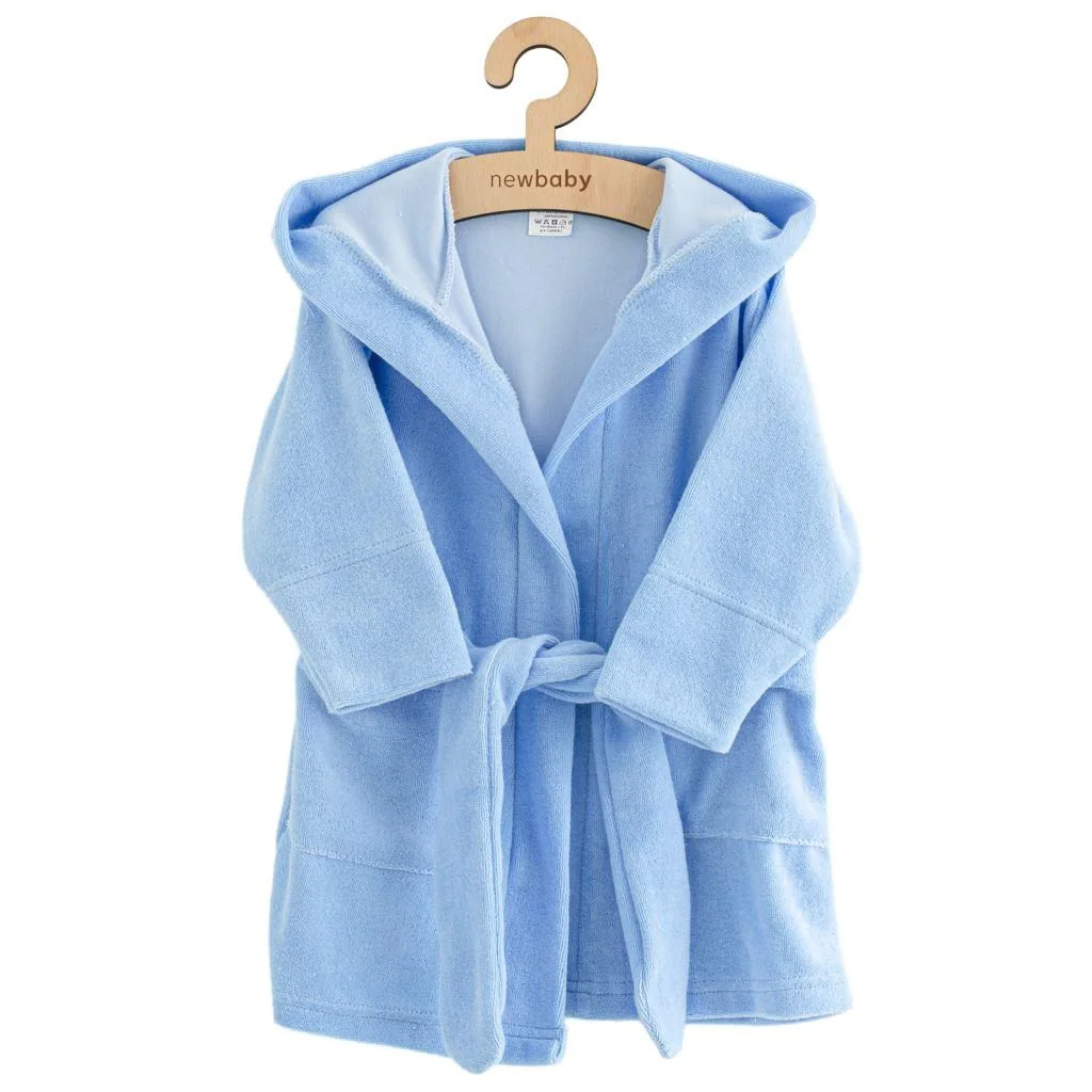 Detský froté župan New Baby blue 92/98, 20C59313