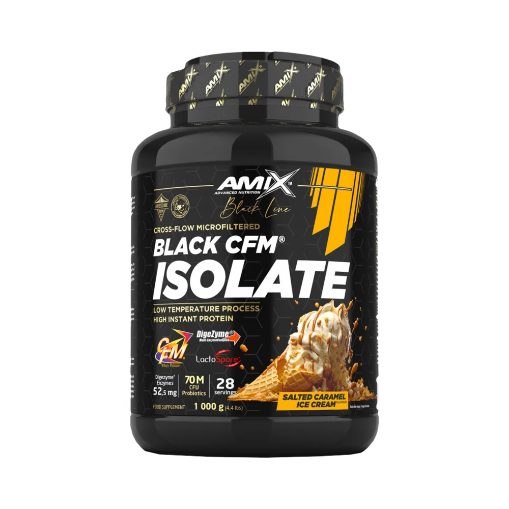 Amix Black CFM Isolate 1000 g mango-ananás