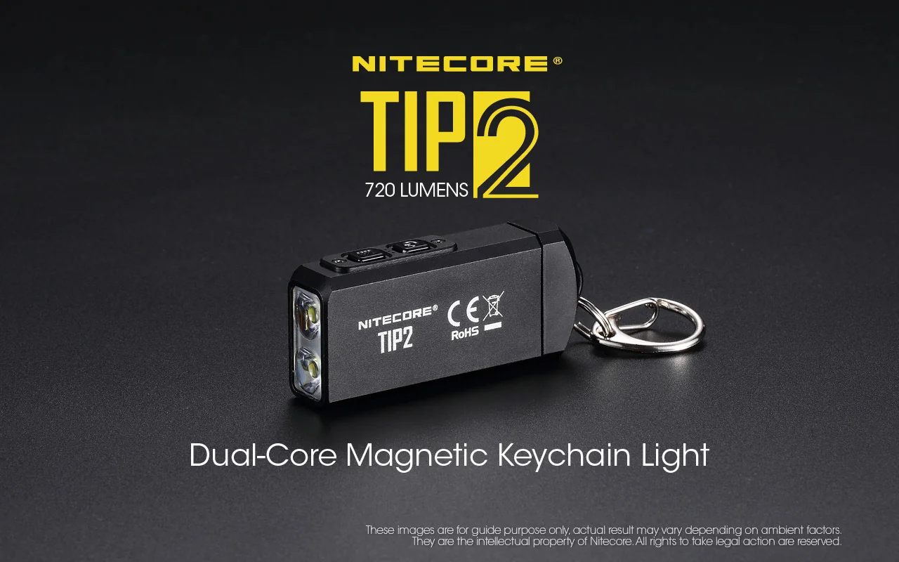 TIP2 Nitecore Nitecore Baterka TIP2 (s akumulátorom) CREE XP-G3 S3 LED (720 lumen)