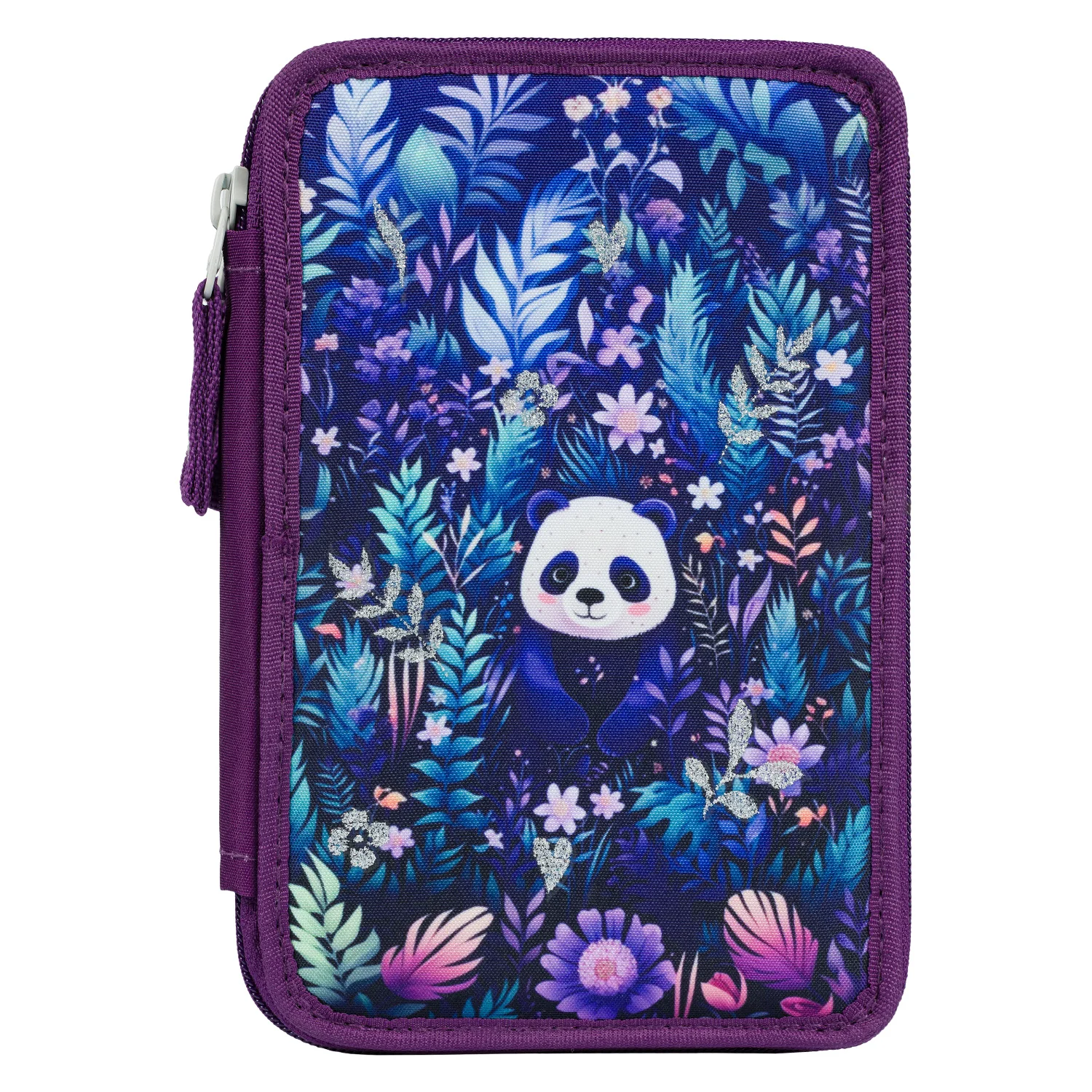 Trojposchodový školský peračník Jungle Panda motív pandy