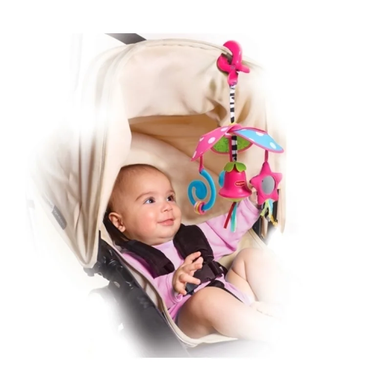 Tiny Love Kompaktný kolotoč na zavesenie - Pack &Go - Malá princezná, 0m+