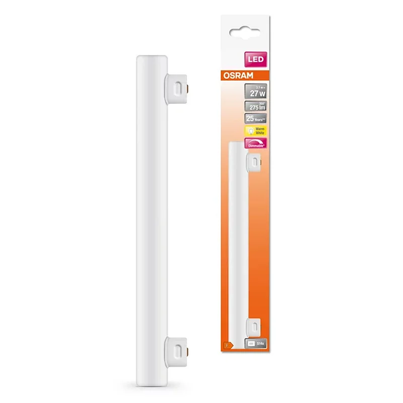 Žiarovka OSRAM LEDINESTRA S14s 3,1W/827 230V 2PIN krátka 30cm DIM