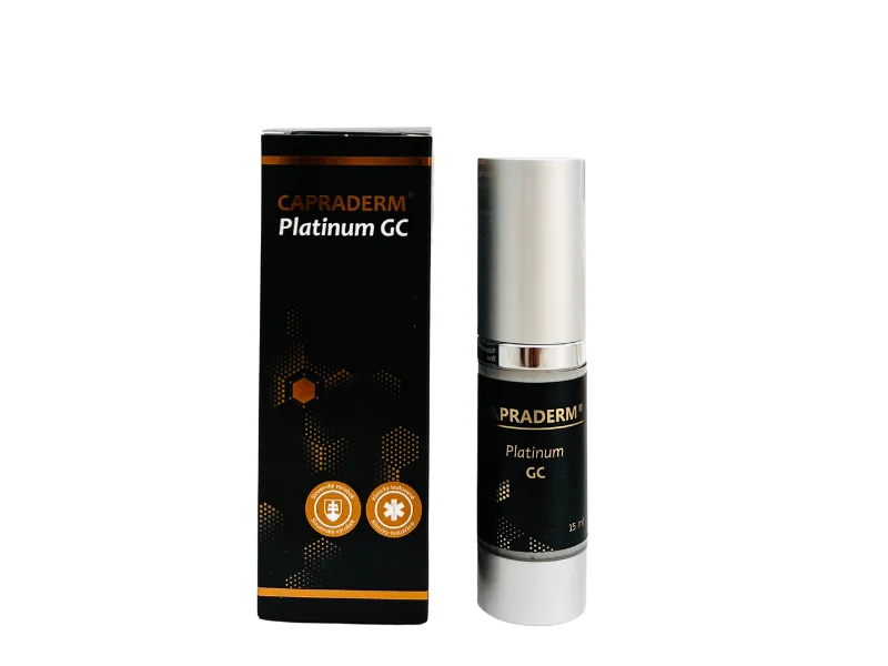 CAPRADERM® Platinum GC 1×15 ml, sérum s obsahom kozieho kolostra