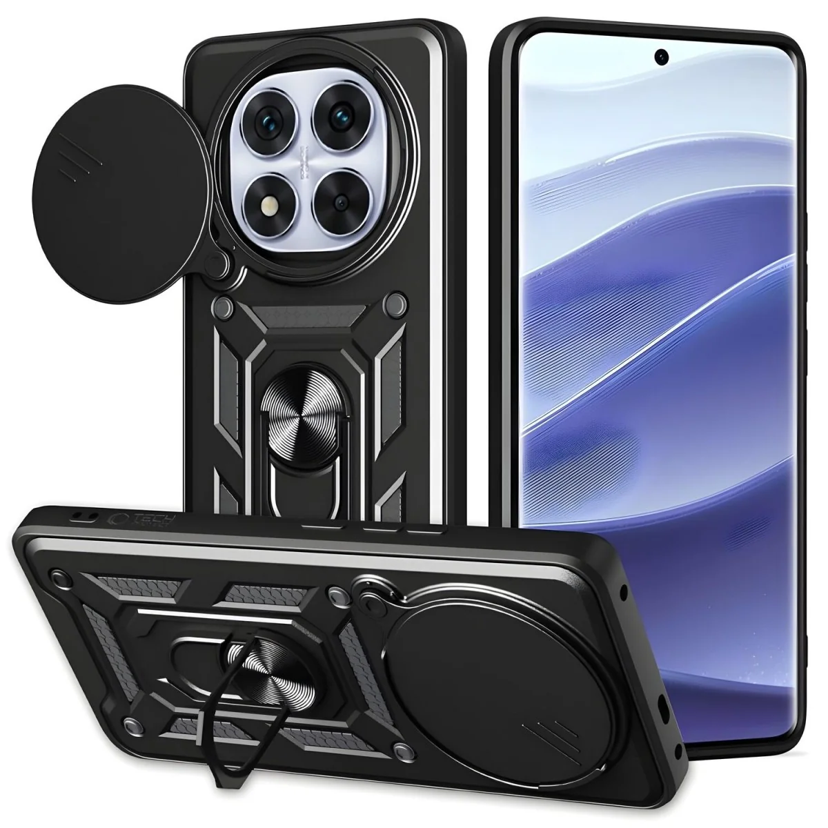 Obal CamShield Pro pre Xiaomi Redmi Note 14 Pro 5G Čierna