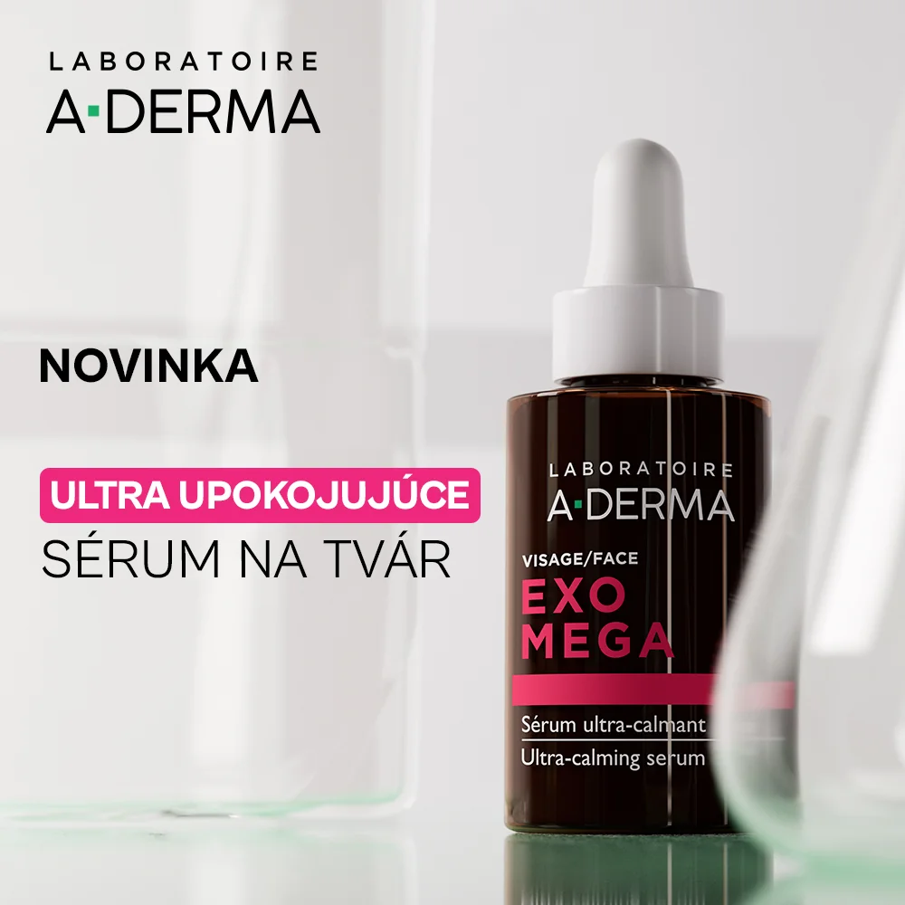 A-DERMA EXOMEGA Ultra upokojujúce sérum 30 ml