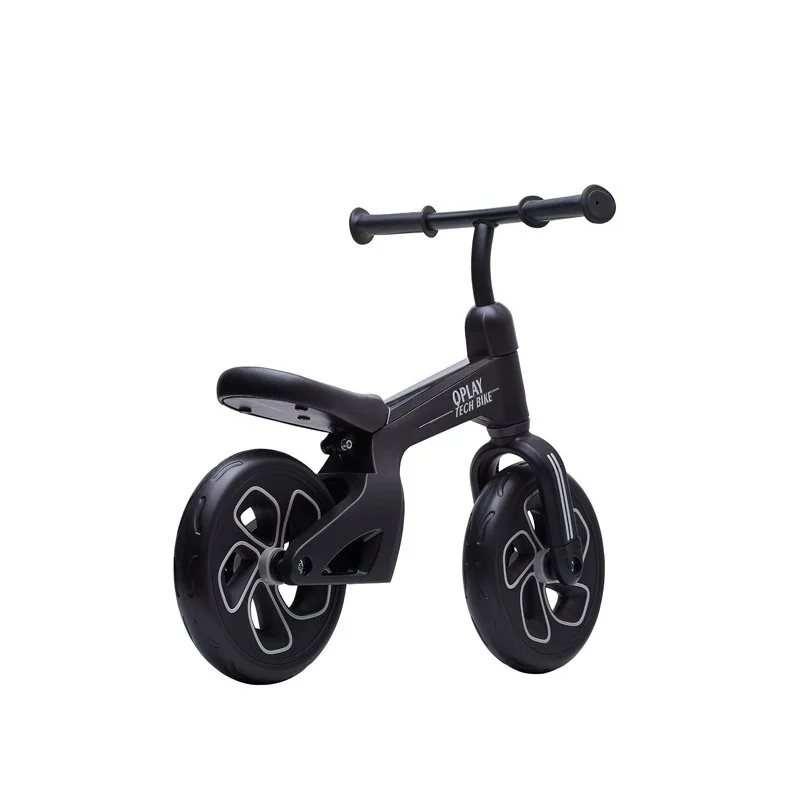 Odrážadlo Tech Black, vek 2 - 4 roky, do 30 kg