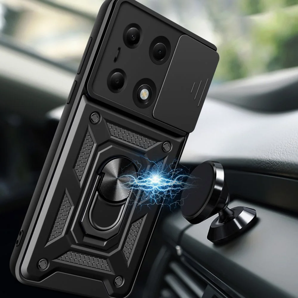 Tech-Protect Camshield kryt na Xiaomi Redmi Note 13 Pro 4G / Poco M6 Pro 4G čierny