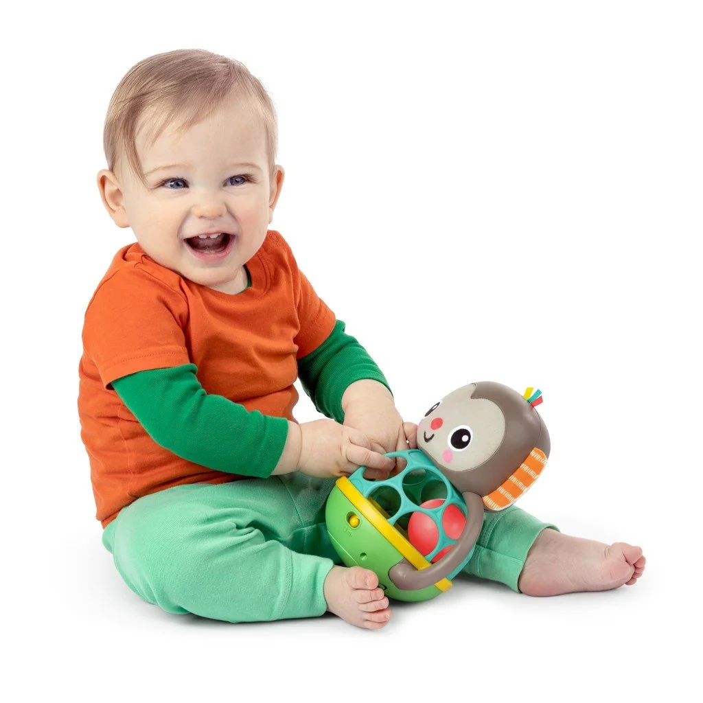 Hračka multisenzorická Grab & Giggle Monkey™ 6m+