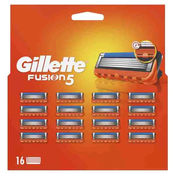 Gillette Fusion 16 NH 1×16 ks, náhradné hlavice
