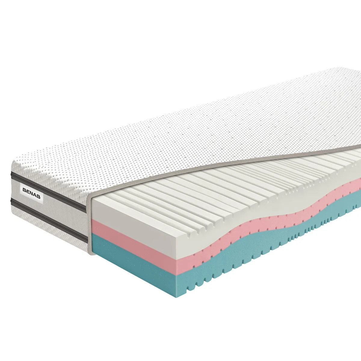 Matrac Benab Victory BeautySoft 21 Visco H2 / H4 90 x 195 cm Matrac z pamäťovej peny 21 cm sendvičový zónová  ortopedické