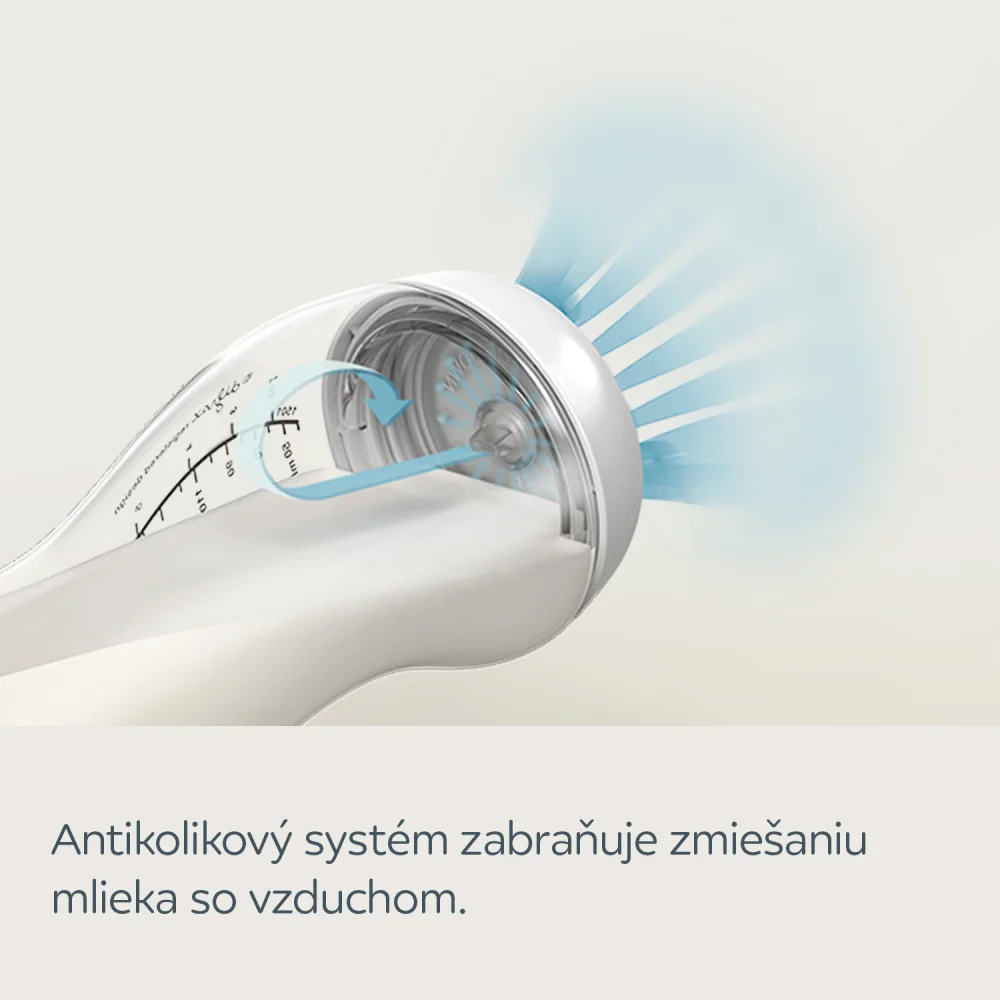 CANPOL BABIES FLASA SIROKOHRDLA ANTIKOLIK S-SHAPE 200ML 1KS 1×1 ks, antikoliková fľaša