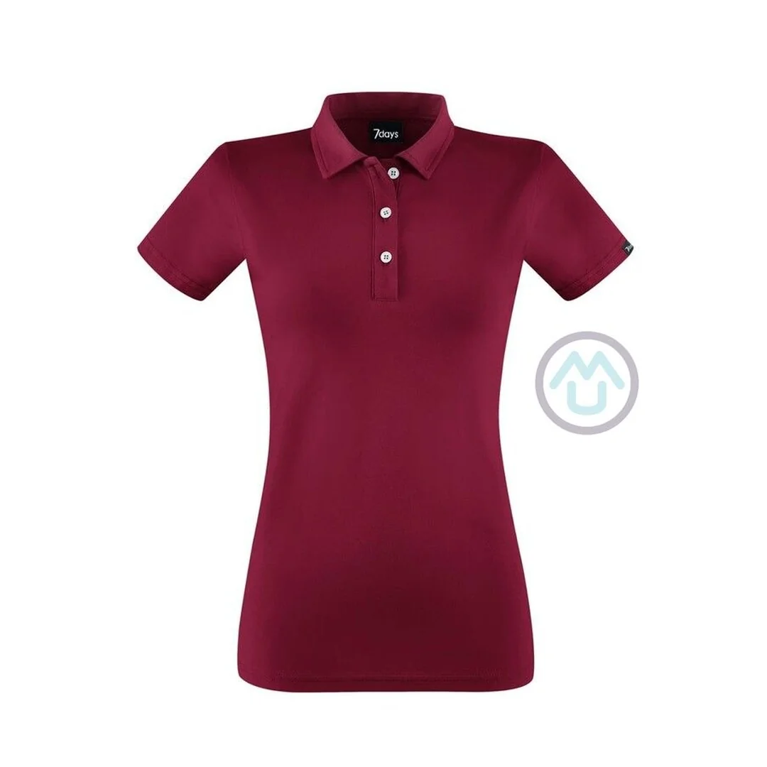 Dámske POLO tričko - bordo XL