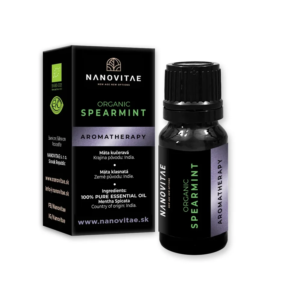 SPEARMINT esenciálny olej – ORGANIC quality 10ml