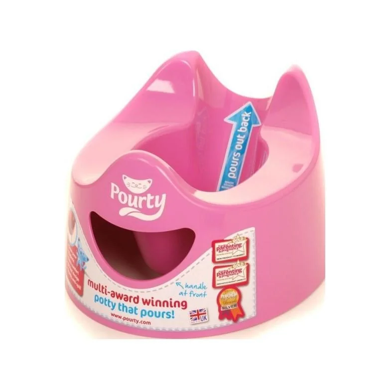 POURTY Nočník jednoducho vylievateľný Pink 1×1 ks, ružová farba