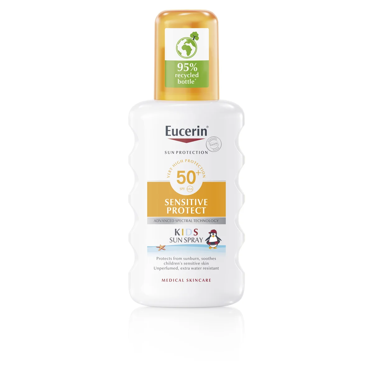 Eucerin SUN SENSITIVE PROTECT SPF 50+ Detský sprej na opaľovanie 1x200 ml