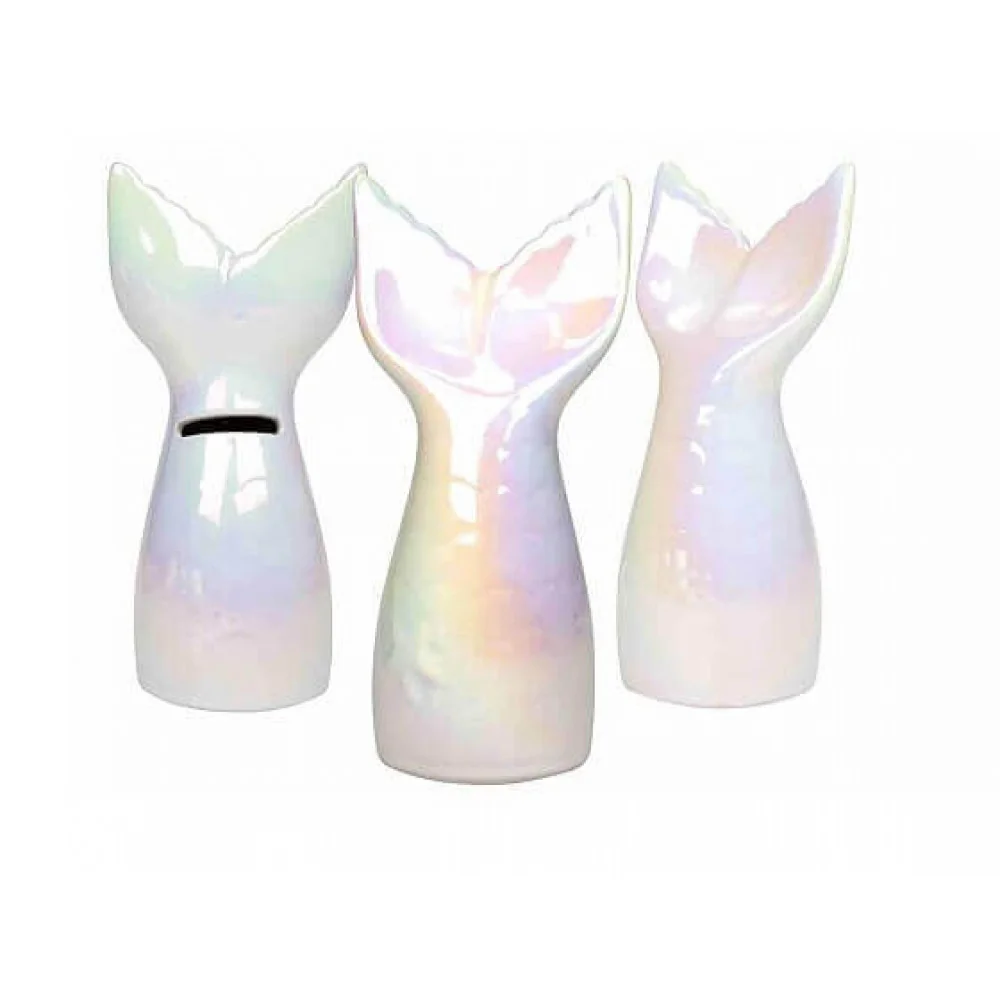 Porcelánová pokladnička - Morská panna 18cm-MOVEO