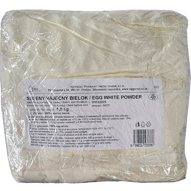 Sušený vaječný bielok 1kg
