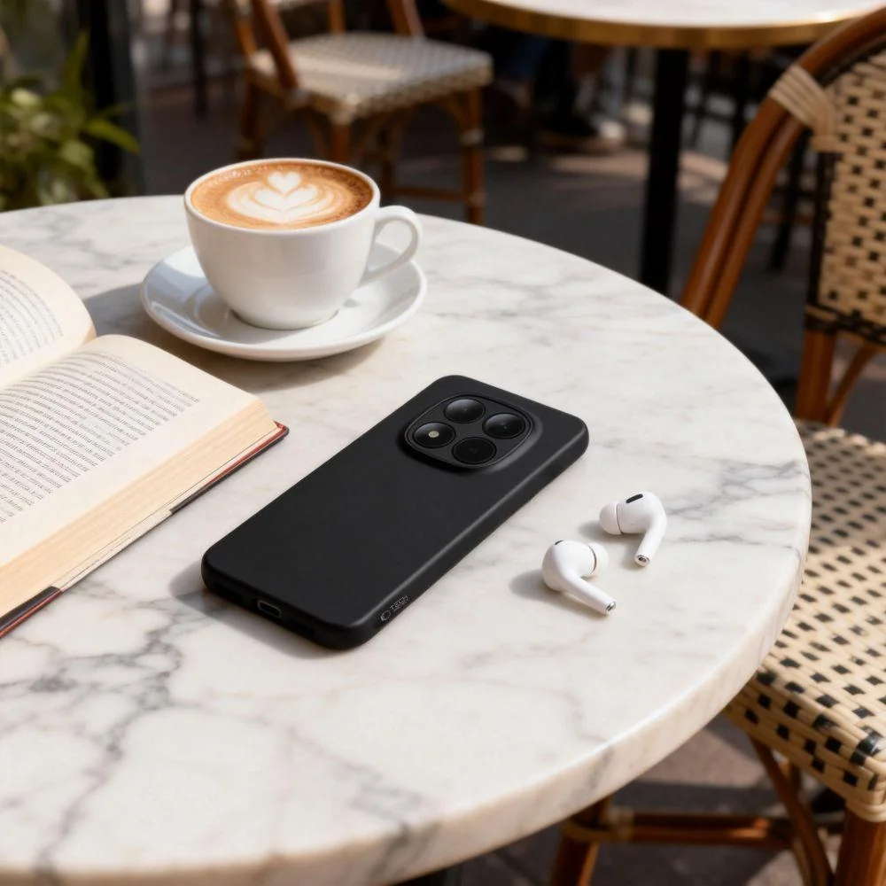Silikónový obal pre Xiaomi Redmi Note 15 Pro 5G Čierna