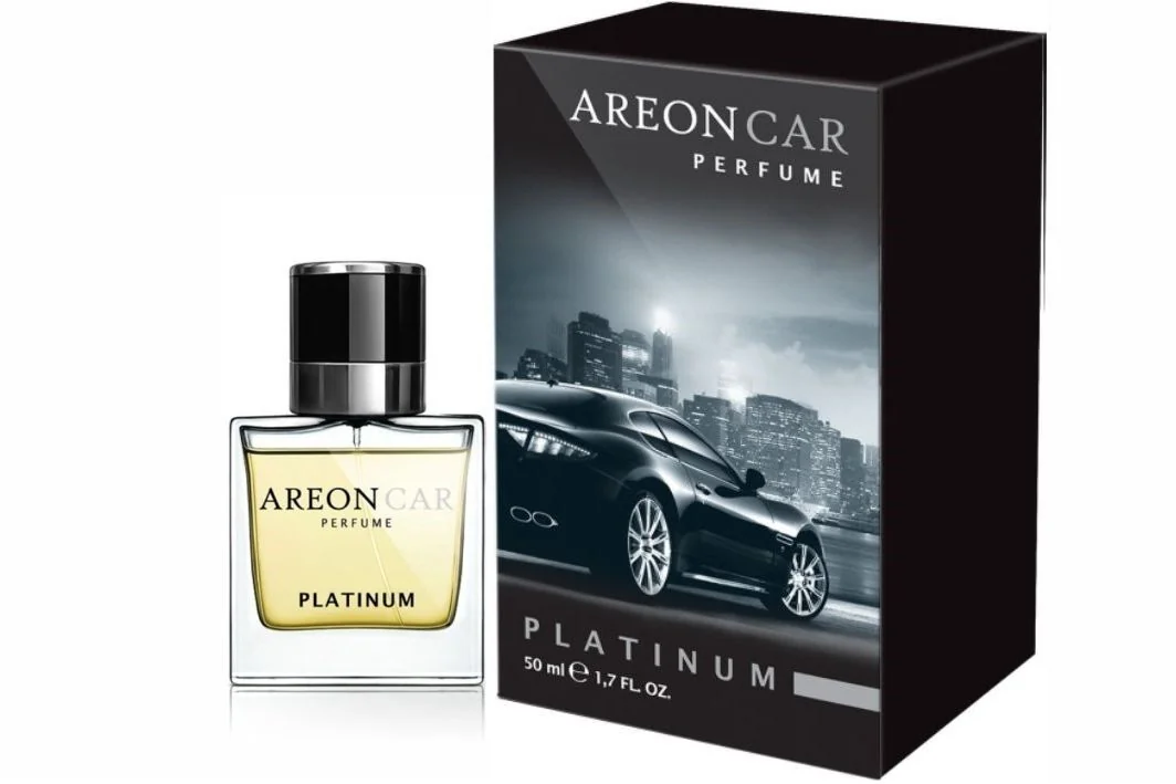 AreonCarParfume Platinum NOVY 50ml 1×1 ks, osviežovač vzduchu